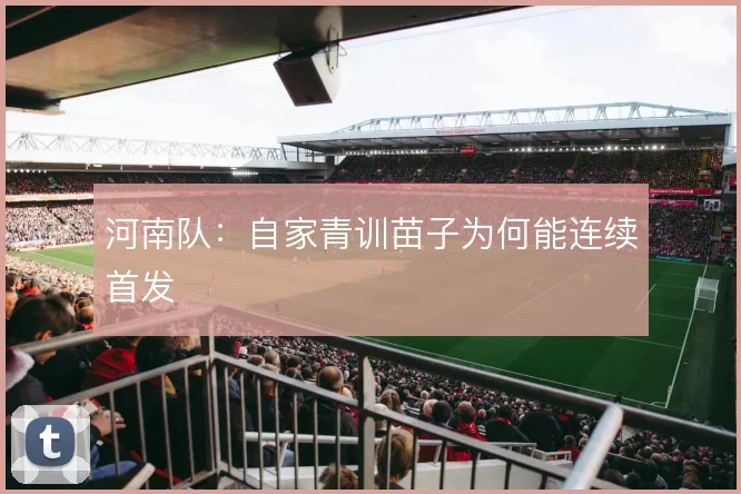 河南队:自家青训苗子为何能连续首发